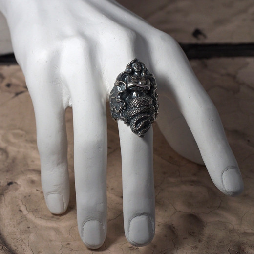 Lamia｜ATHENA - Ring - Collection｜Guardia - シルバー