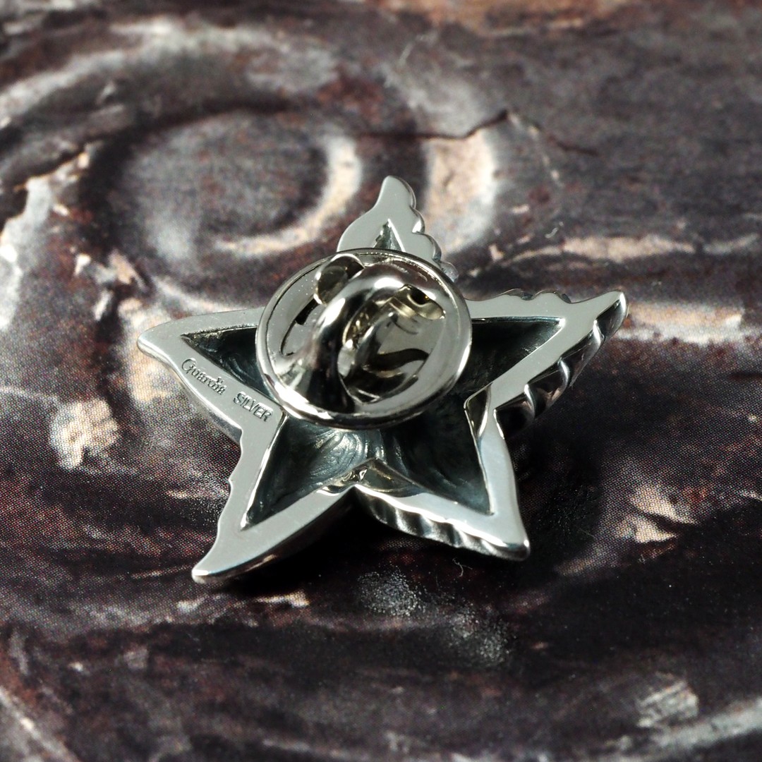 ※限定【魔導具】『ホルス 月の天眼と星辰の楔』パラサイト隕石　シルバー925 Decarabia｜ANGELS & DEMONS - Brooch - Collection｜Guardia