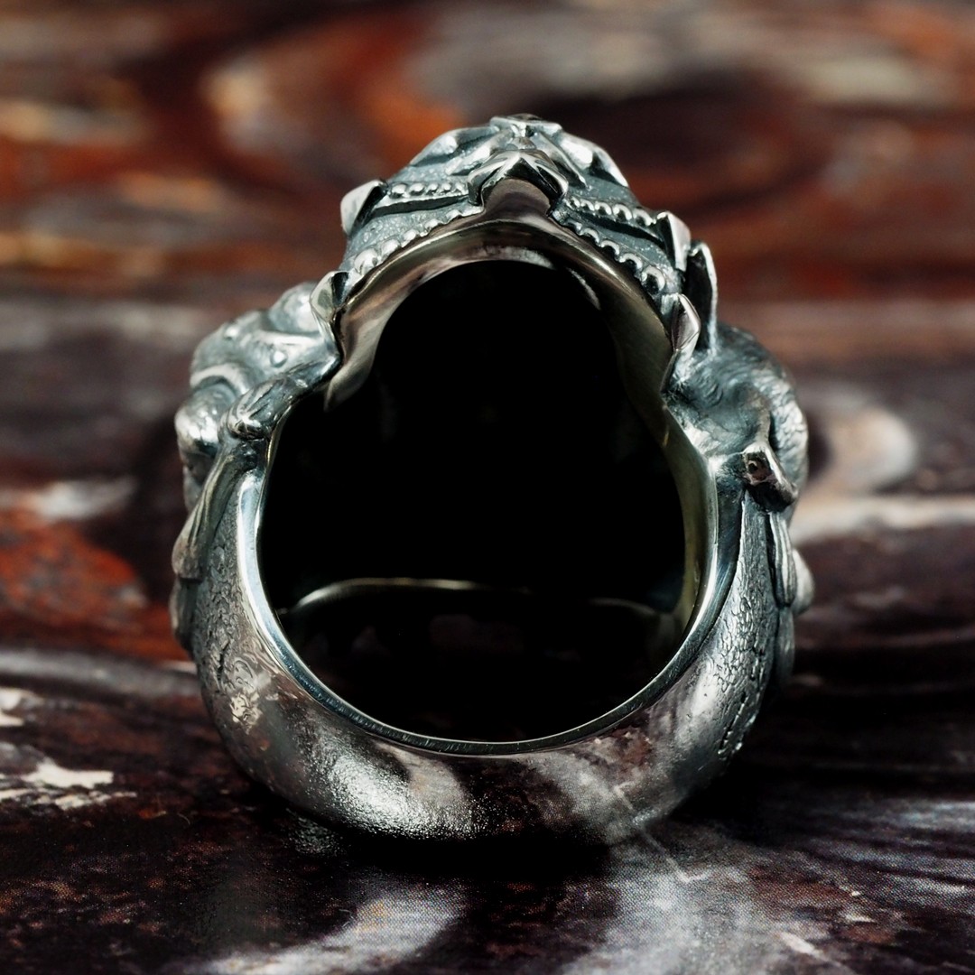 ライオネルRING大 Silver925 楽天市場】Wildlife Art Silver[RHINO Ring](シルバーアクセサリー