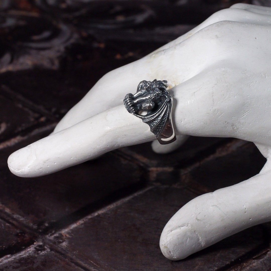 Gargoyle｜ANGELS & DEMONS - Ring - Collection｜Guardia - シルバー