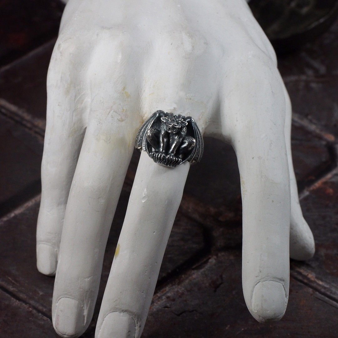 Gargoyle｜ANGELS & DEMONS - Ring - Collection｜Guardia - シルバー